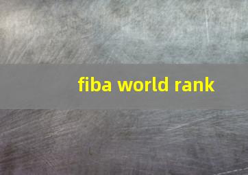 fiba world rank